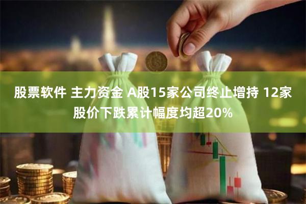 股票软件 主力资金 A股15家公司终止增持 12家股价下跌累计幅度均超20%